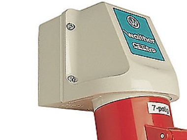 CEE vägguttag 32A 7P IP44 på sockel | EL Artiklar - Cee & multipolär - Cee material | GameStuff