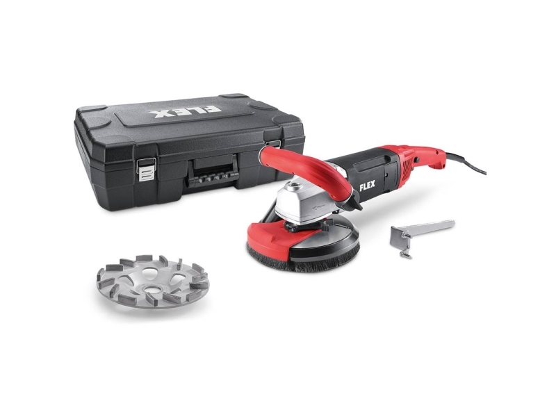 Betono šlifavimo mašina FLEX LD 18-7 150R su priedais