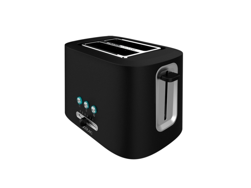 Cecotec 03179, 2 Skive , Sort, Plast, Knapper, Niveau, 980 W, 220 - 240 V