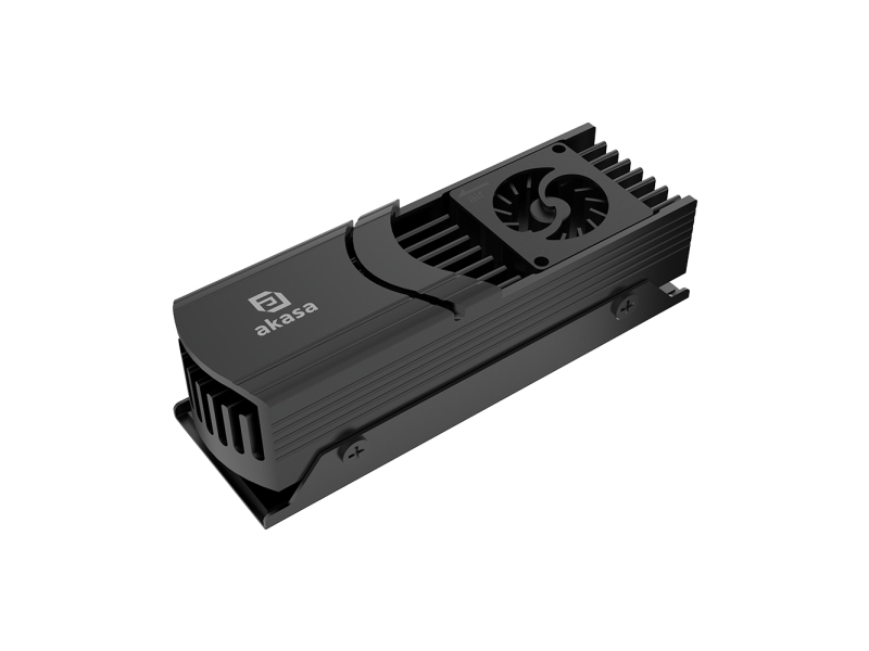 Akasa Gecko Pro Lx, Luftkühlung, 2 Cm, 3600 Rpm, 12000 Rpm, Schwarz
