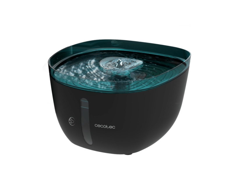 Cecotec Pumba 2200 Refresh, Automatic pet waterer, Plastic, Black, Blue, Indoor, Universal, 2 L