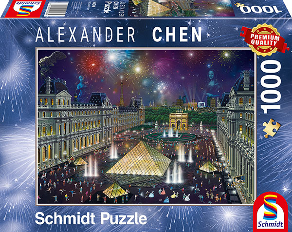 Schmidt Games Puzzle PQ 1000 Louvren ilotulitus G3