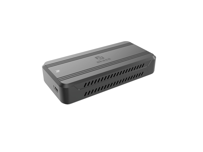 Akasa Ak-Enu4m2-01, Ssd-Gehäuse, M.2, M.2, 40 Gbit/S, Usb Anschluss, Schwarz