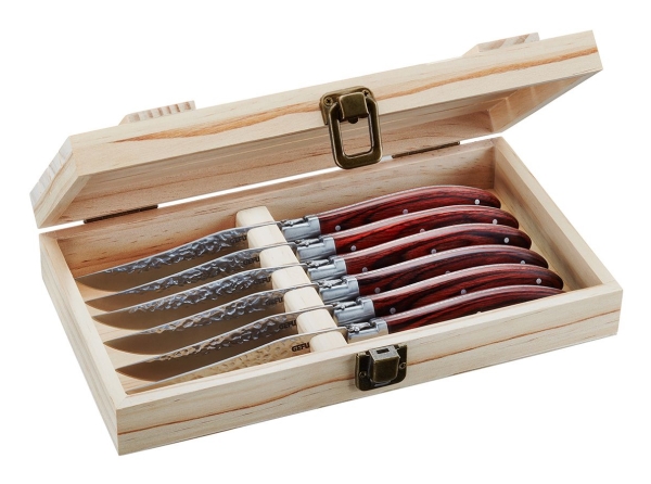 Gefu Rancho, Messer-Set, Stahl, Holz, Ergonomisch, 225 Mm, 250 Mm