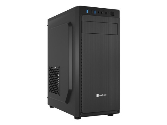 Natec Aracanta, Midi Tower, Pc, Sort, Atx, Micro Atx, Mini-Itx, Acrylonitrilbutadienstyren, Metal, Plast, 16,4 Cm