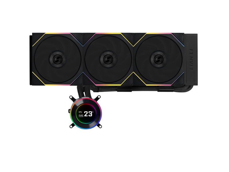 Lian Li Hydroshift II LCD-C 360TL Wireless Black - CPU Vandkøling - Max 28 dBA