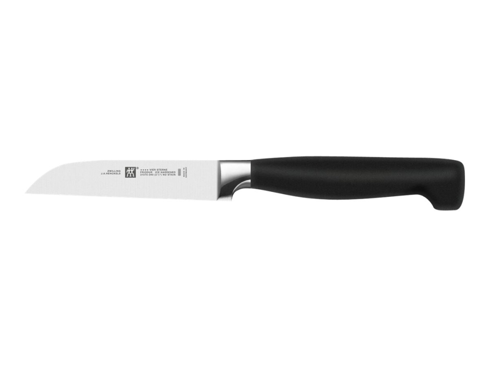 ZWILLING Four Star - Grönsakskniv - 8 cm - svart handtag | Köksutrustning - Knivar och brynstål - Grönsaksknivar | GameStuff