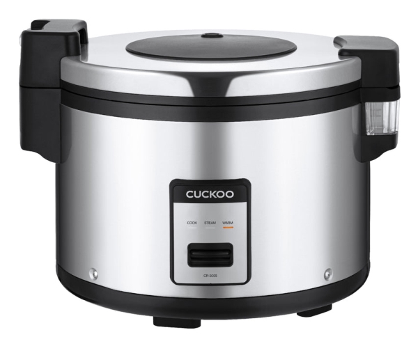 Cuckoo CR-3055, Svart, Silver, Gjuten aluminium, 1460 W, 120 V, 60 hz, 482,6 mm | Köksapparater - Köksmaskiner - Ånga & Riskokare | GameStuff