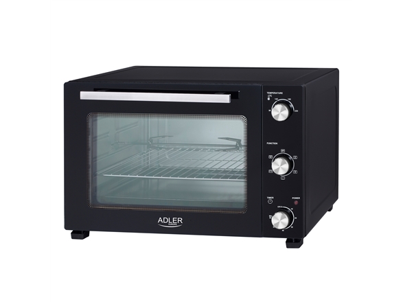 Einbau-Mikrowelle Adler Electric Orkaite | Ad 6026 | 48 L | 1800 W | Juodas