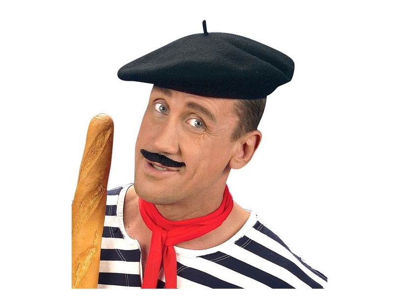 Sort Baret