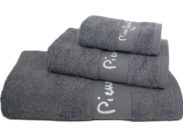 Pierre Cardin Håndklædesæt X3 Morn Grey 450 (1117 Morn Grey 450)