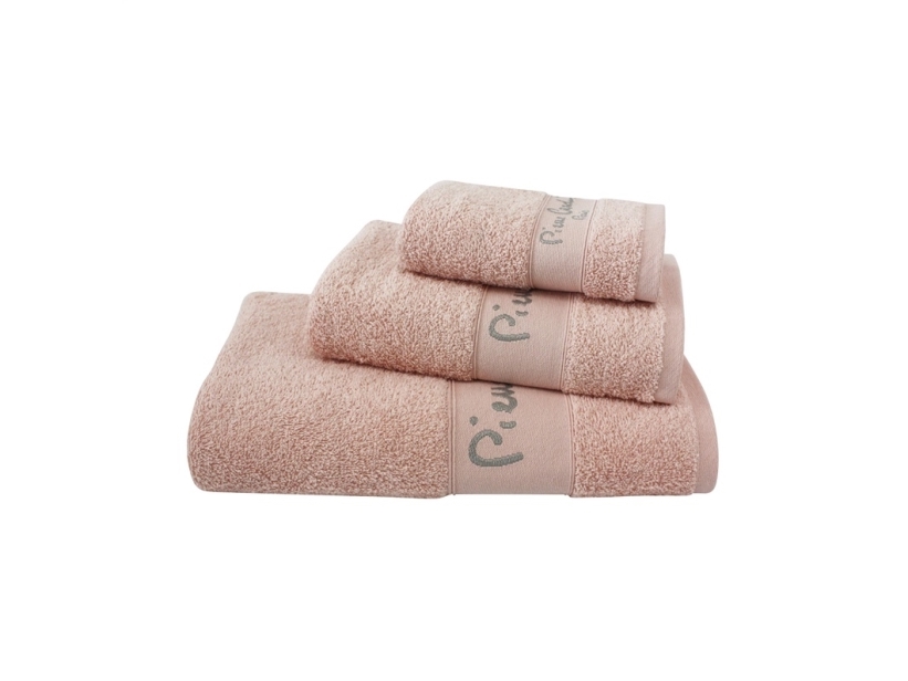 Pierre_Cardi Bath Towel Set Pierre Cardin 2133 Salmon, 3 Pcs