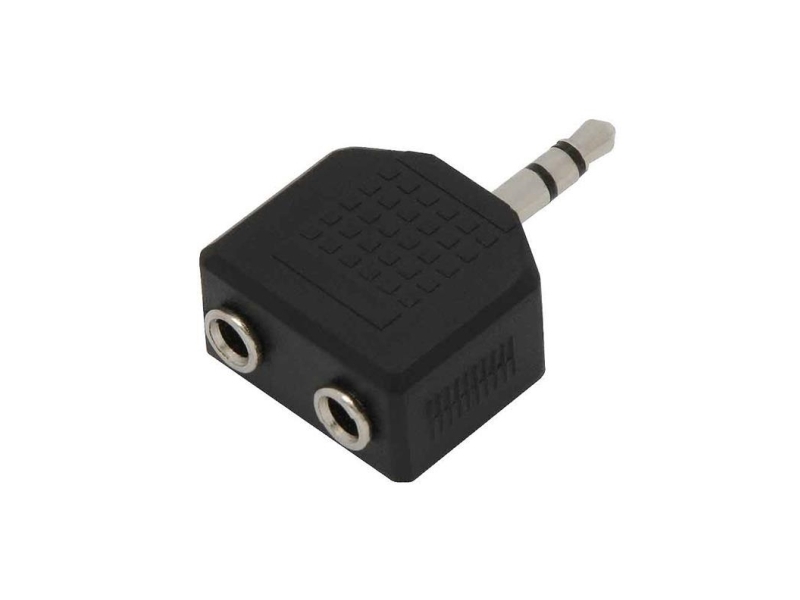 Adapter 3,5 Mm Han/2×3,5 Mm Hun 91-217 Blow