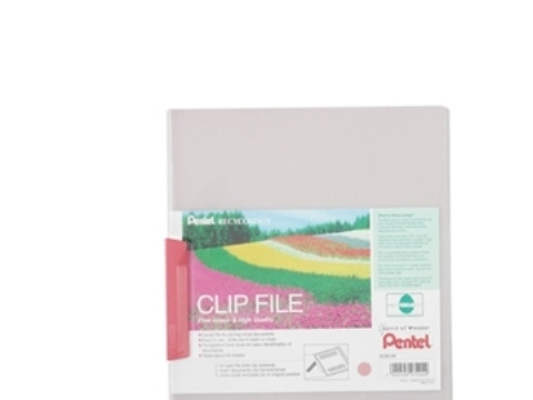 Pentel Clip File, Rosa | Kontorsmaterial - Kontorstillbehör - Papper clips | GameStuff