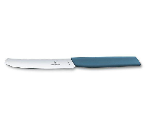 Victorinox 6.9006.112, Bordkniv, Konstruktion I Et Stykke, 11 Cm, Rustfrit Stål, Rustfrit Stål, Blå