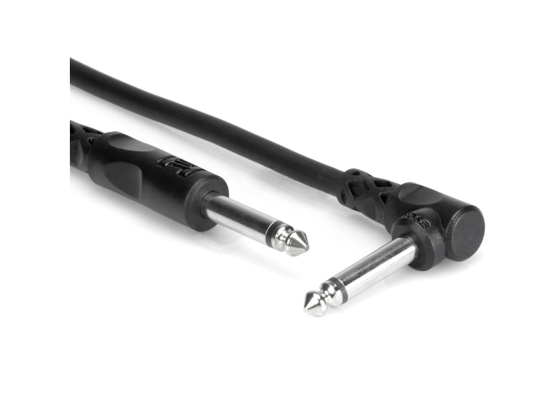 Hosa Technology Cpp-103R, 6.35Mm Ts, Hanstik, 6.35Mm Ts, Hanstik, 0,9 M, Sort