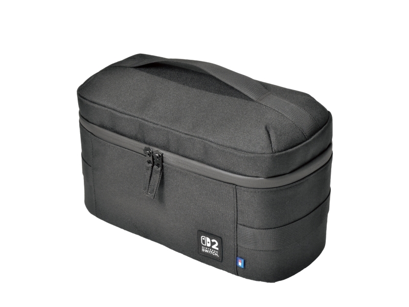 Hori Compact Carry All, Resefodral, Nintendo, Svart, Nintendo Switch, Nintendo Switch 2, Nintendo Switch OLED, Dragkedja, 150 mm | Spel - Konsoler tillbehör - Övriga | GameStuff