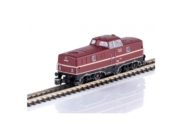 Märklin Road Diesel Locomotive, Model af lokomotiv, Monteringssæt, German Railroad (DB) museum general-purpose class V 80 diesel locomotive, Dreng/Pige, Sort, Rød, 58 mm | Hobby - Modelljärnväg - Skala Z | GameStuff
