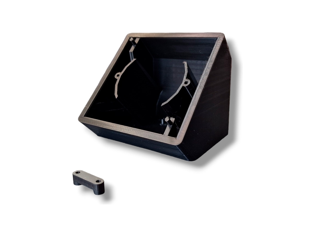 Shelly väggdisplay bordsstativ - 45 grader - svart | Belysning - Intelligent belysning (Smart Home) - Tillbehör | GameStuff