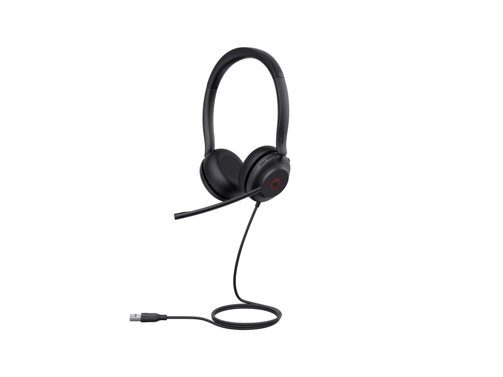 Yealink Uh35 Dual Teams Usb-A Headset, Kabelgebunden, Büro/Callcenter, 20 - 20000 Hz, 139,5 G, Kopfhörer, Schwarz
