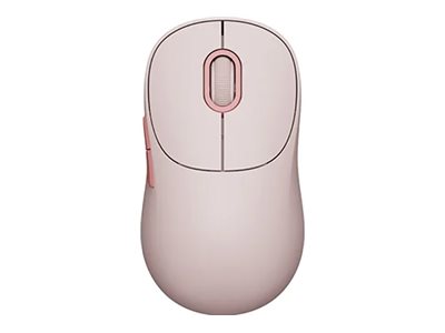 Xiaomi Wireless Mouse Lite 3 - Mus - Ergonomisk - Optisk - 5 Knapper - Trådløs - 2.4 Ghz, Bluetooth - Trådløs Modtager (Usb) - Pink