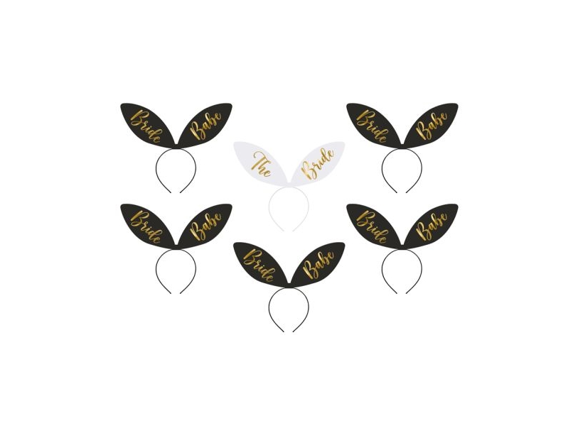 Bride Squad Haarband-Set