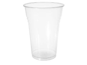 Plastglas 75 cl Ø115x155 mm PP Clear,25 stk/ps - (25 stk.)
