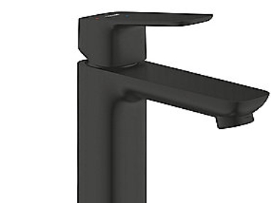 Grohe Cubeo KS Håndvask M - Push op Sort | VVS Artiklar - Badrum - Tvättställsblandare | GameStuff