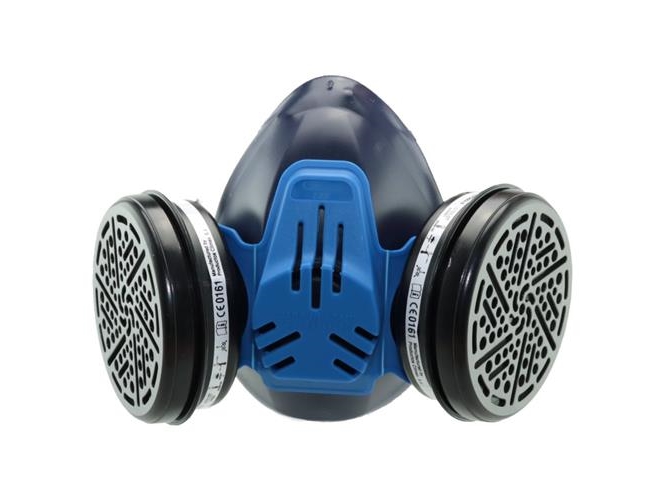 OX-ON Respiratory Kit Construction Comfort P3 R är ett komplett halvmaskset | Färg & Tillbehör - Tillbehör - Skydd | GameStuff