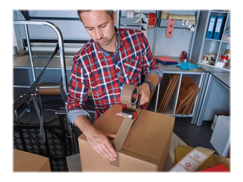 Förpackningstejp tesa 57168, pp, 50 mm x 66 m, havanna, 1 rulle | Papper & Emballage - Förpackningstejp - Förpackningstejp | GameStuff