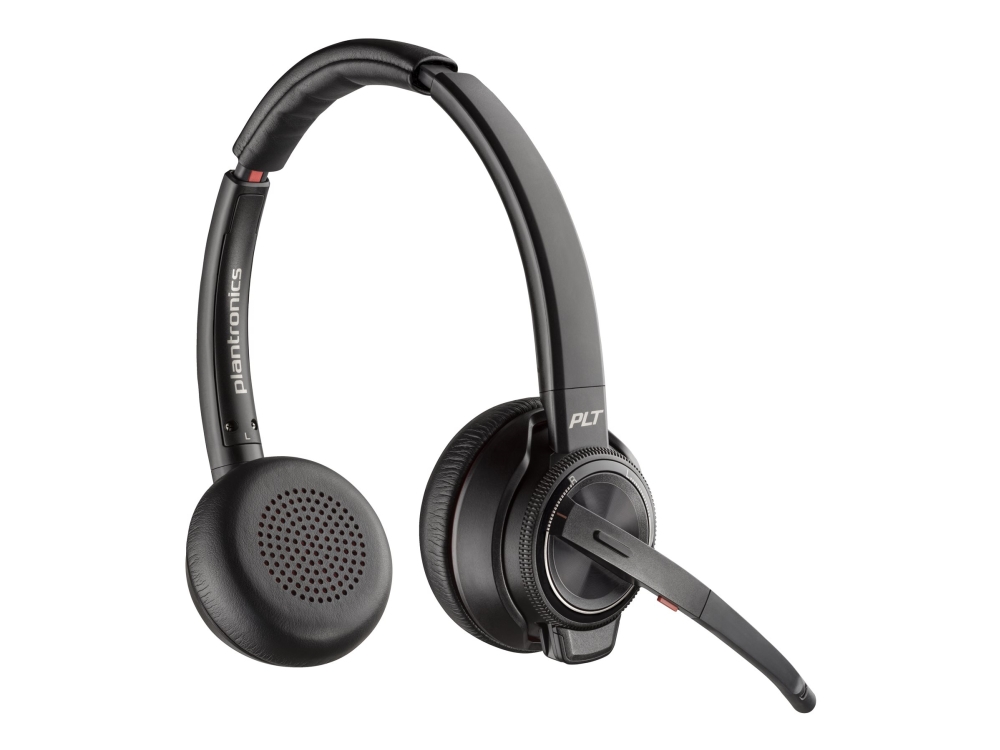 Hp Poly Poly Savi 8220 - Savi 8200 Series - Headset - On-Ear - Dect / Bluetooth - Kabellos - Aktive Rauschunterdrückung - Adapter Usb-A Via Bluetooth
