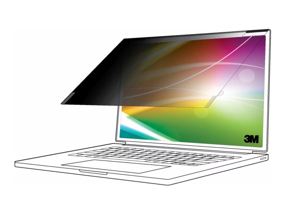 3M Bright Screen Blickschutzfilter Für 15.6In Vollbild-Laptop, 16:10, Bp156w1e, 39,6 Cm (15.6"), 16:10, Laptop, Rahmenloser Blickschutzfilter, Glänze