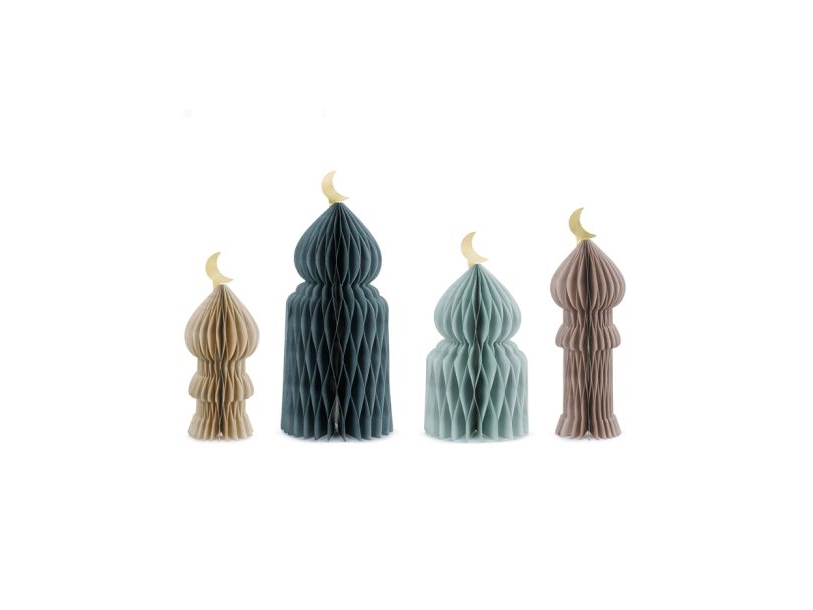 Eid Mubarak pappersnäsduk, 4 st | N - A | GameStuff