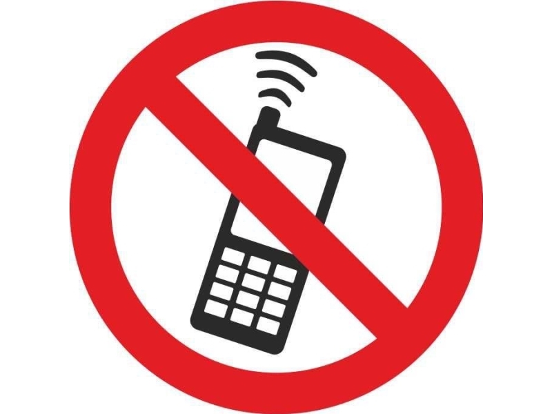 Nenurodyta_V Sticke Prohi Talk On The Phone 130X130mm