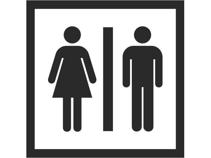 Ej visad_V Sticker Wc General 130X130mm | Datortillbehör - Övriga datortillbehör - Övriga tillbehör | GameStuff