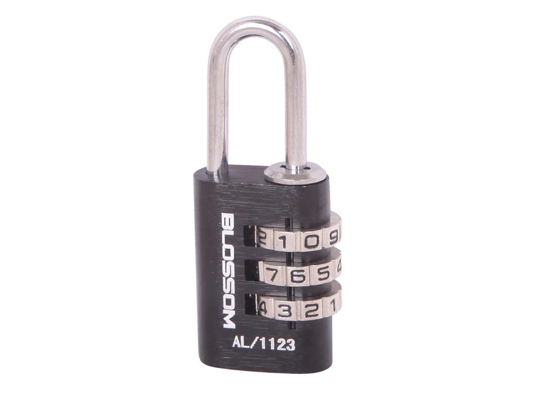 Blossom Badlock Hang Code Alum Al11 20X3 Schwarz