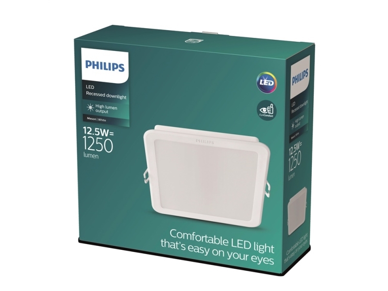 Philips Functional Downlight Meson Interlaced Optics Downlight Reduced Glare Increased Comfort White