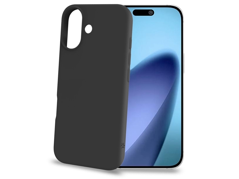 Cromo Soft Rubber Case Iphone 17 Svart