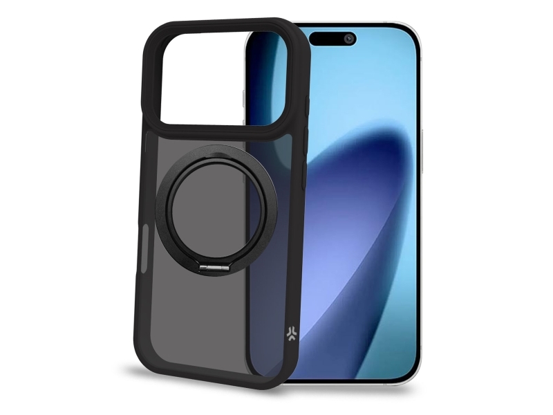 Magstand Magsafe Kompatibles Etui Mit Ringhalterung Iphone 17 Pro Schwarz