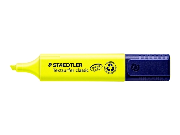 Staedtler 364 Rc4, 4 Stk, Blå, Grøn, Lyserød, Gul, Mejselspids, Genanvendt Plast, 1 Mm, 5 Mm