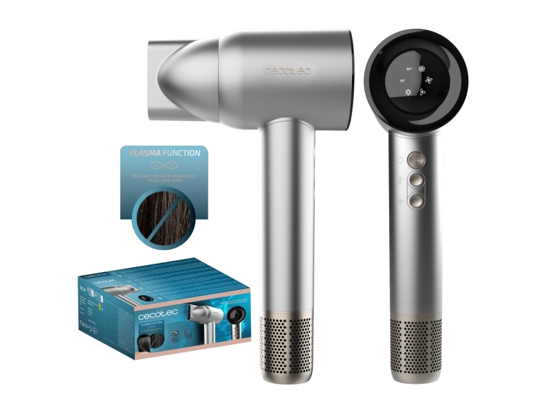 Cecotec Ionicare Rockstar Nano Iontech Aluminium, 110000 U/Min, Aluminium, Knapper, 1600 W, 220 - 240 V, 50/60 Hz