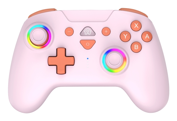 Subsonic 147437, Gamepad, Nintendo Switch, D-Måtte, Hjemknap, Knappen Nulstil, Knappen Vælg, Knappen Turbo, Analog/Digital, Flerfarvet, Trådløs