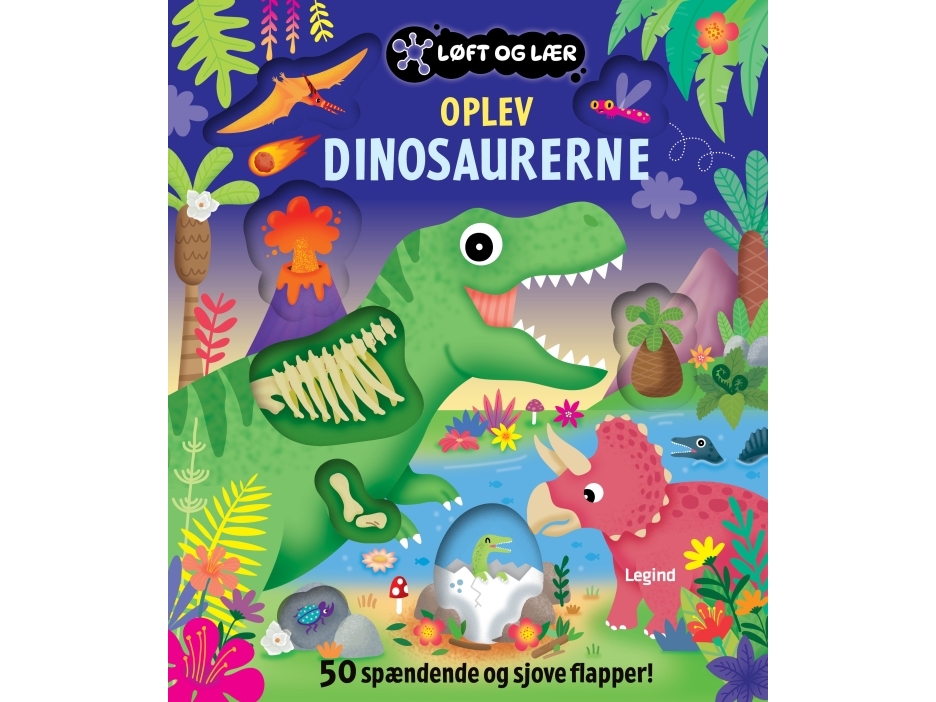 Løft Og Lær: Oplev Dinosaurerne | Jennie Bradley