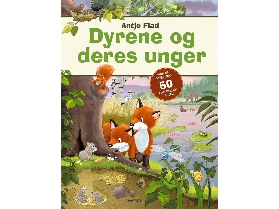 Die Tiere Und Ihre Jungen | Antje Flad | Sprache: Dänish