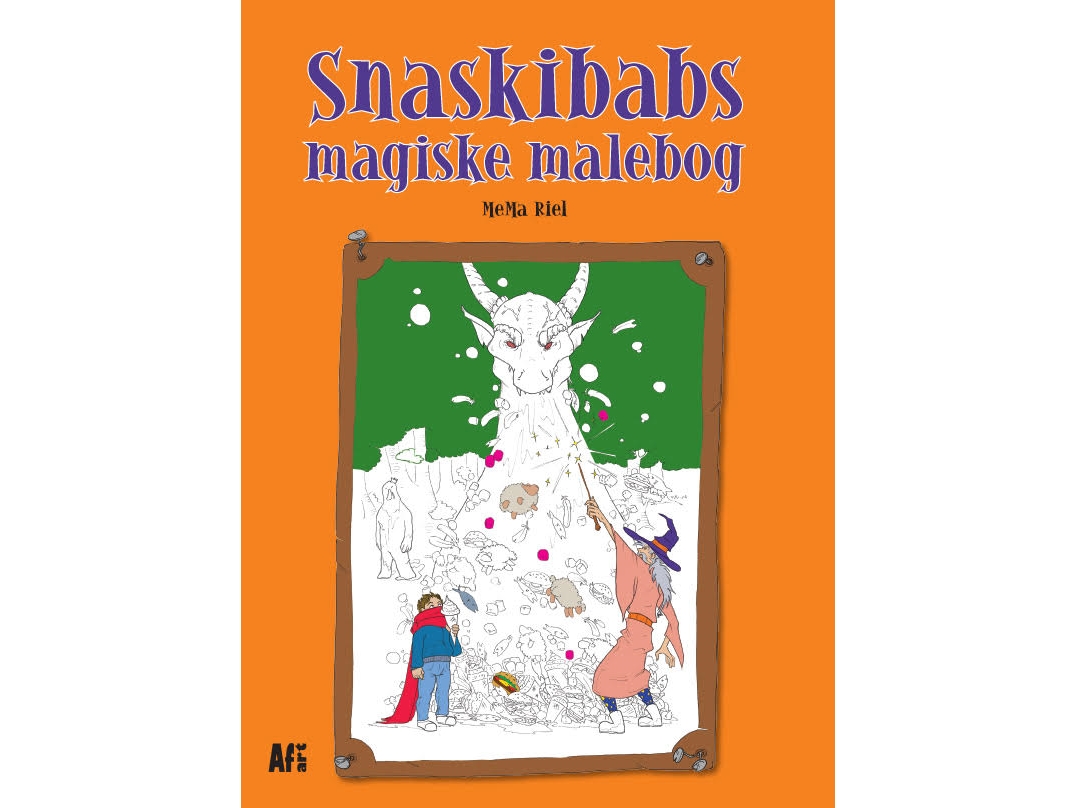Snaskibabin maaginen värityskirja