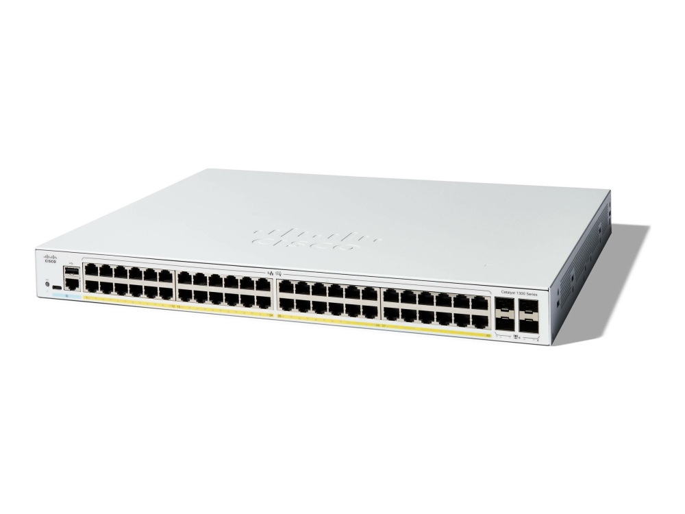 Cisco C1300-48Fp-4X, Managed, L2/L3, Gigabit Ethernet (10/100/1000)