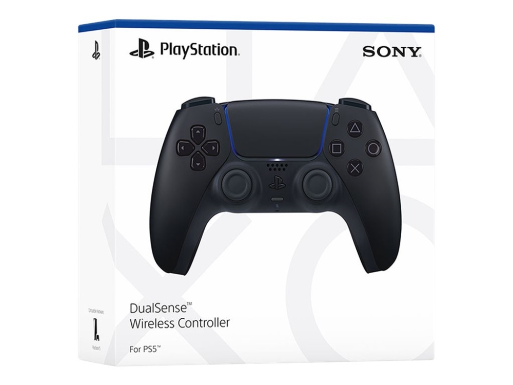 Sony DualSense - Gamepad - trådløs - Bluetooth - midnat sort - for Sony PlayStation 5