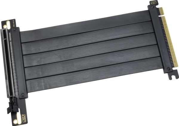 Inter-Tech Rc-02, Pci-E X16 4.0, Männlich/Weiblich, Schwarz, 0,2 M, 70 G, 1 Stück(E)