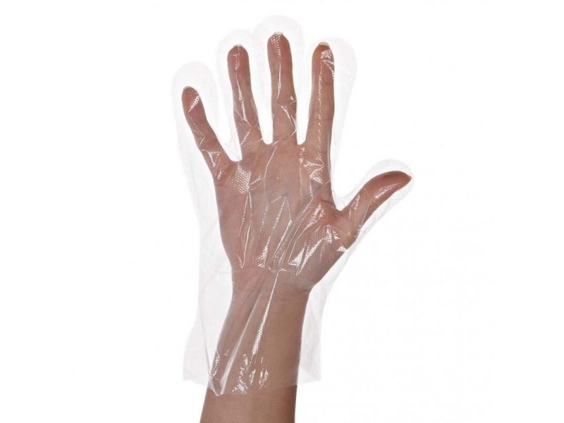 Einweghandschuhe Groß Ldpe 100Stk/Packung