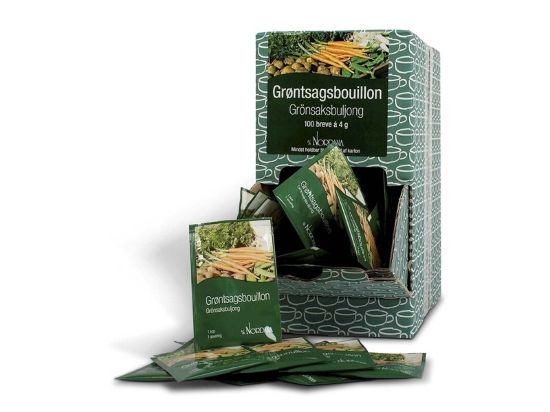Grönsakssoppa 100 portionspåsar/förp. | Catering - Drycker - The | GameStuff
